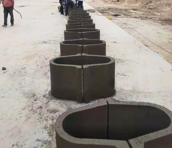 2017年4月江西省新余市分宜县预制现场